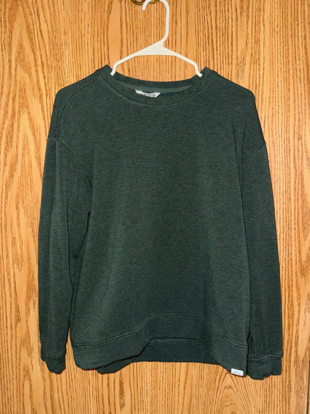 Orvis Dark Green Crewneck Sweater